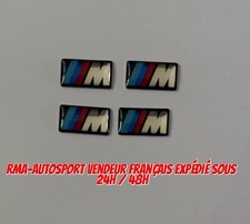 4 AUTOCOLLANTS M TECH MOTORSPORT LOGO JANTES VOLANT F20 F30 M2 M3 M5 STICKERS