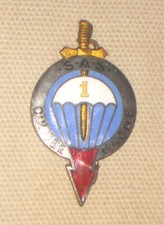 Insigne 1er RPIMA S.A.S "Qui