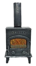 Maison de Poupée Poêle à