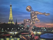 Bruno Cantais - MAGIC PARIS  - Tableau IA 80X60 cm - Lire l'annonce