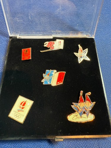 Coffret pins albertville - pins, jo