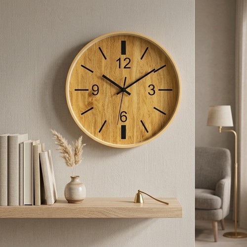 Horloge murale silencieuse