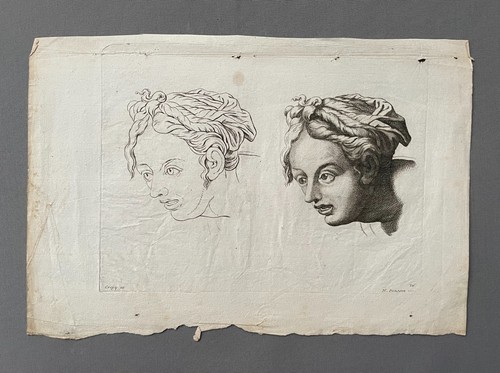Gravure après nicolas - gravure, d'après