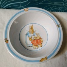 Assiette à Bouillie En Mélaniné Béatrix Potter Petter Rabbit 2009
