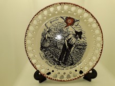 Ancienne assiette calendrier républicain Prairial G.Brachet  Terrasson Lincolor