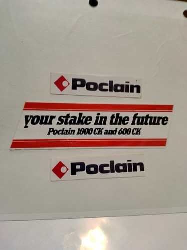Super rare 1970 case poclain - super,