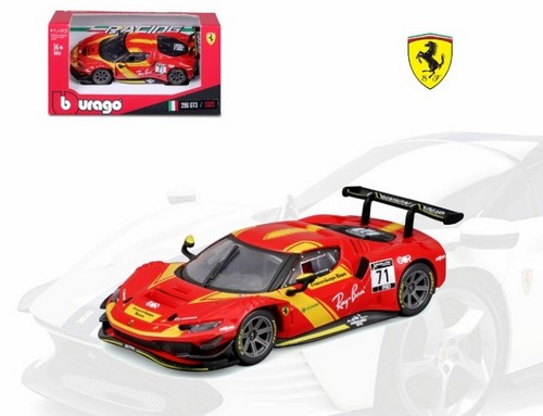 Ferrari 296 gt3 - 296, burago