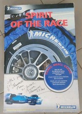 Circuit Voitures Formule 1 Carrera Michelin Publicitaire Complet Dédicacé