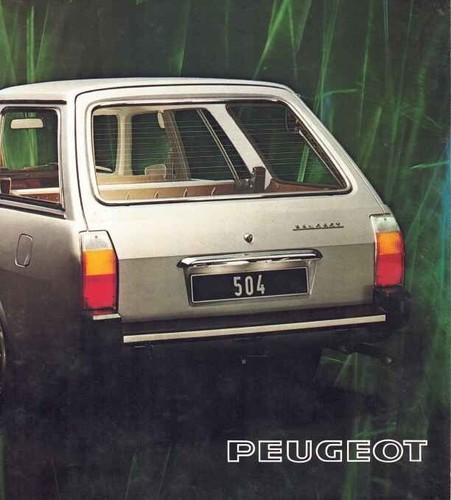 Catalogue brochure peugeot - /,