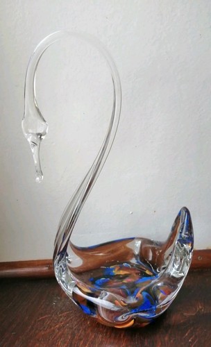 Vit grand cygne verre - grand,