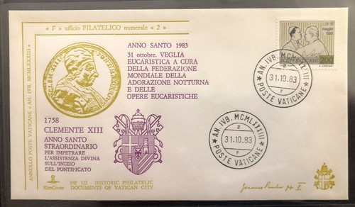 Fdc vatican pope john - «,