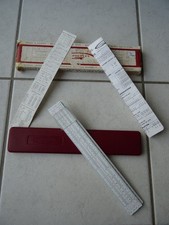 REGLE DE CALCUL GRAPHOPLEX 640 COULISSANTE AVEC ETUI ET NOTICE