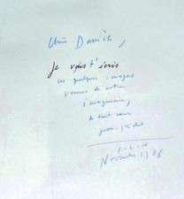 FOLON. Je vous écris