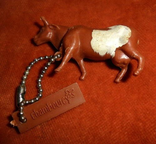 Porte clés jolie petite vache - porte-clés,