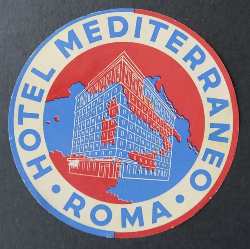 Ancienne étiquette hotel - ancienne,