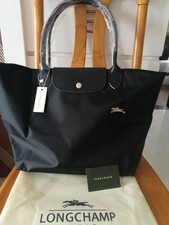 Longchamp Le Pliage Black Large