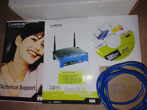 Linksys wrt54gl routeur sans - linksys,