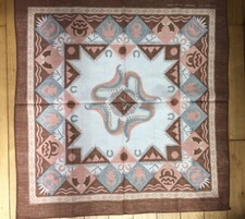 Bandana marron Wamcraft Vintage Aztec RN14193 USA 