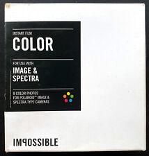 IMPOSSIBLE Polaroid Color Spectra Film - 8 instant photos for IMAGE and SPECTRA