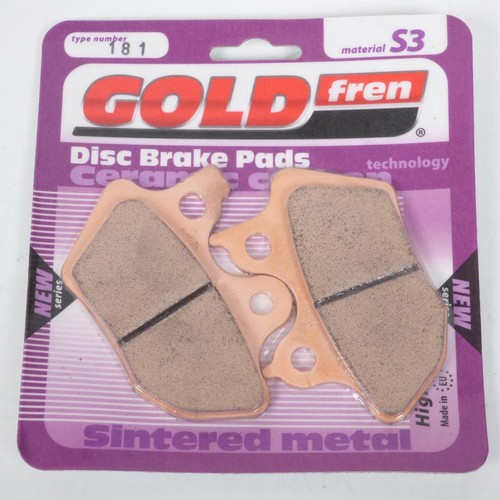 Plaquette frein gold - frein, fren