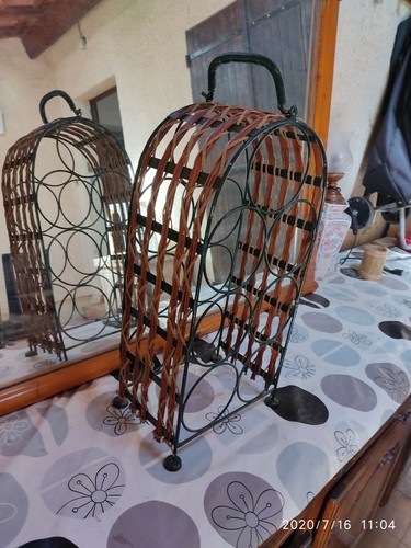 Porte bouteilles poignée en - bouteilles,