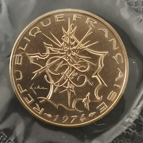 Francs mathieu 1974 france - 10,