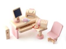 Poupées Maison Rose en Bois