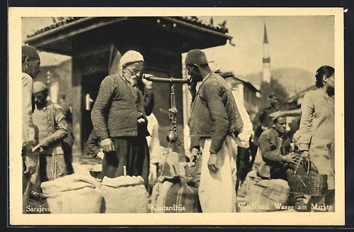 Carte postale sarajevo - carte,