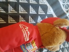 PELUCHE Mascotte F1 M. SCHUMACHER Ourson Nounours
