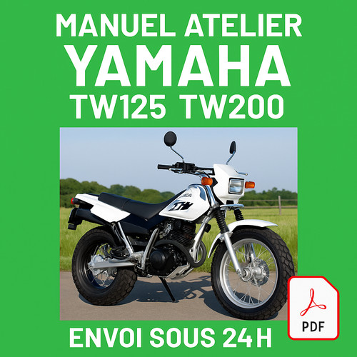 Manuel atelier yamaha tw125 - manuel,