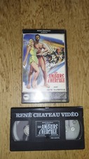 VHS Les amours d'hercule Rene Chateau Video K7 Peplum Jayne Mansfield amor Ercol