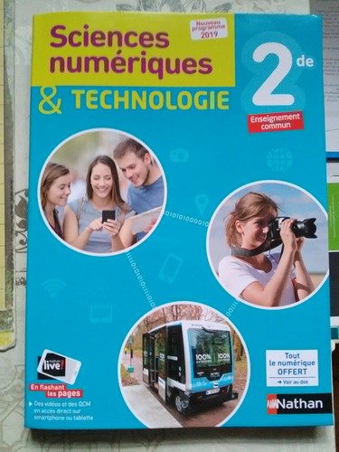 Livre scolaire nathan sciences - nathan,
