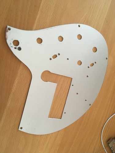 Pickguard chrome framus strato - chrome,