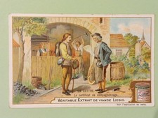 chromo LIEBIG - LA LETTRE - LE