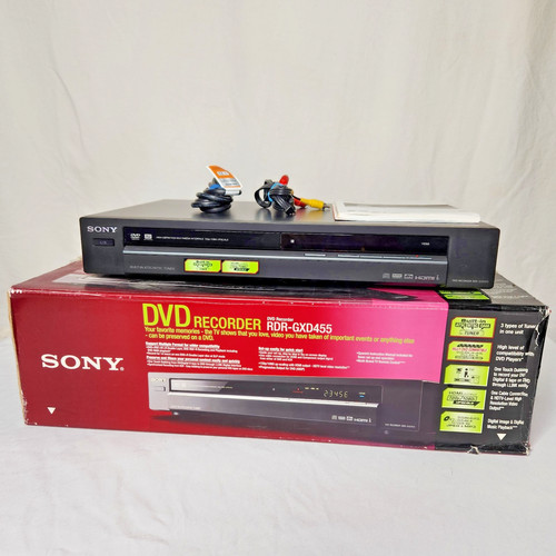 Sony rdr gxd455 - gxd455, recorder
