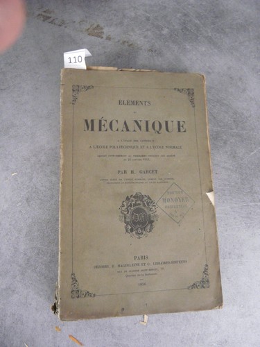 Garcet elements mécanique - garcet, de