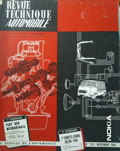 Revue technique automobile rta - revue,