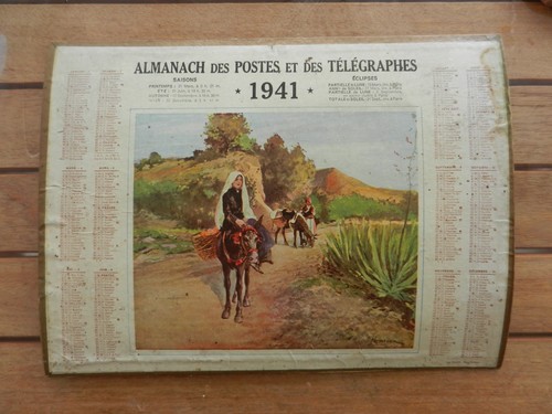 Calendrier almanach des - calendrier, postes