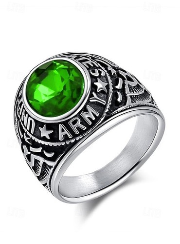 Bague aigle acier - aigle, style