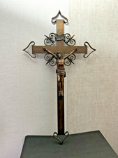 ANCIEN CROIX CRUCIFIX LAITON