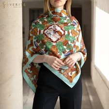 RARE VINTAGE foulard en soie