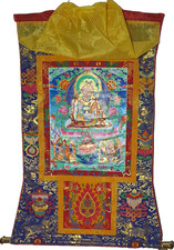 Art tibet thangka guru - tibet,