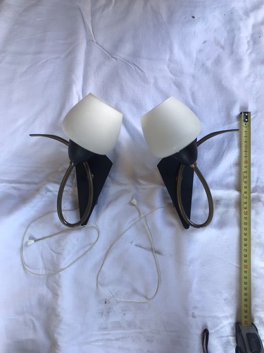 Paire lampe applique - lampe, lunel