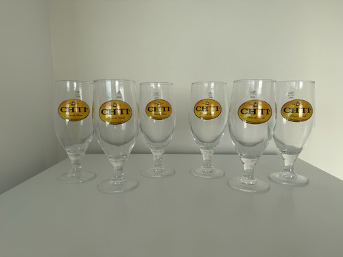 Lot 6 verres à - lot, de