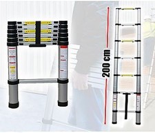 Echelle télescopique alu 2m