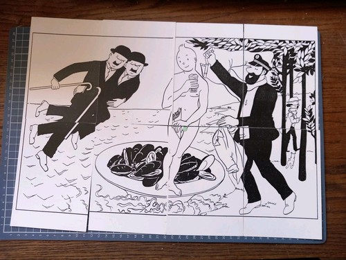 Tintin homage herge et - a,