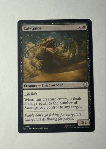 Cat gator tla - -, 91]