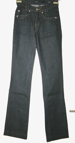 Jeans bleu foncé coupe - , droite