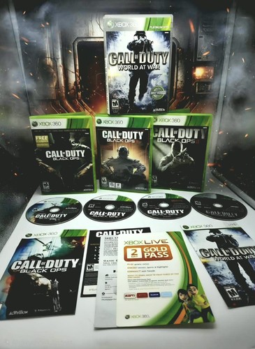 Xbox 360 call duty game - call, of