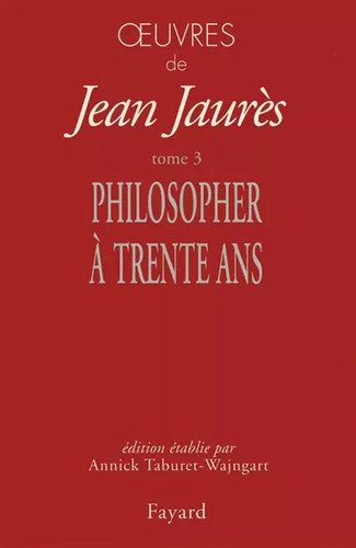 Oeuvres tome philosopher - :,